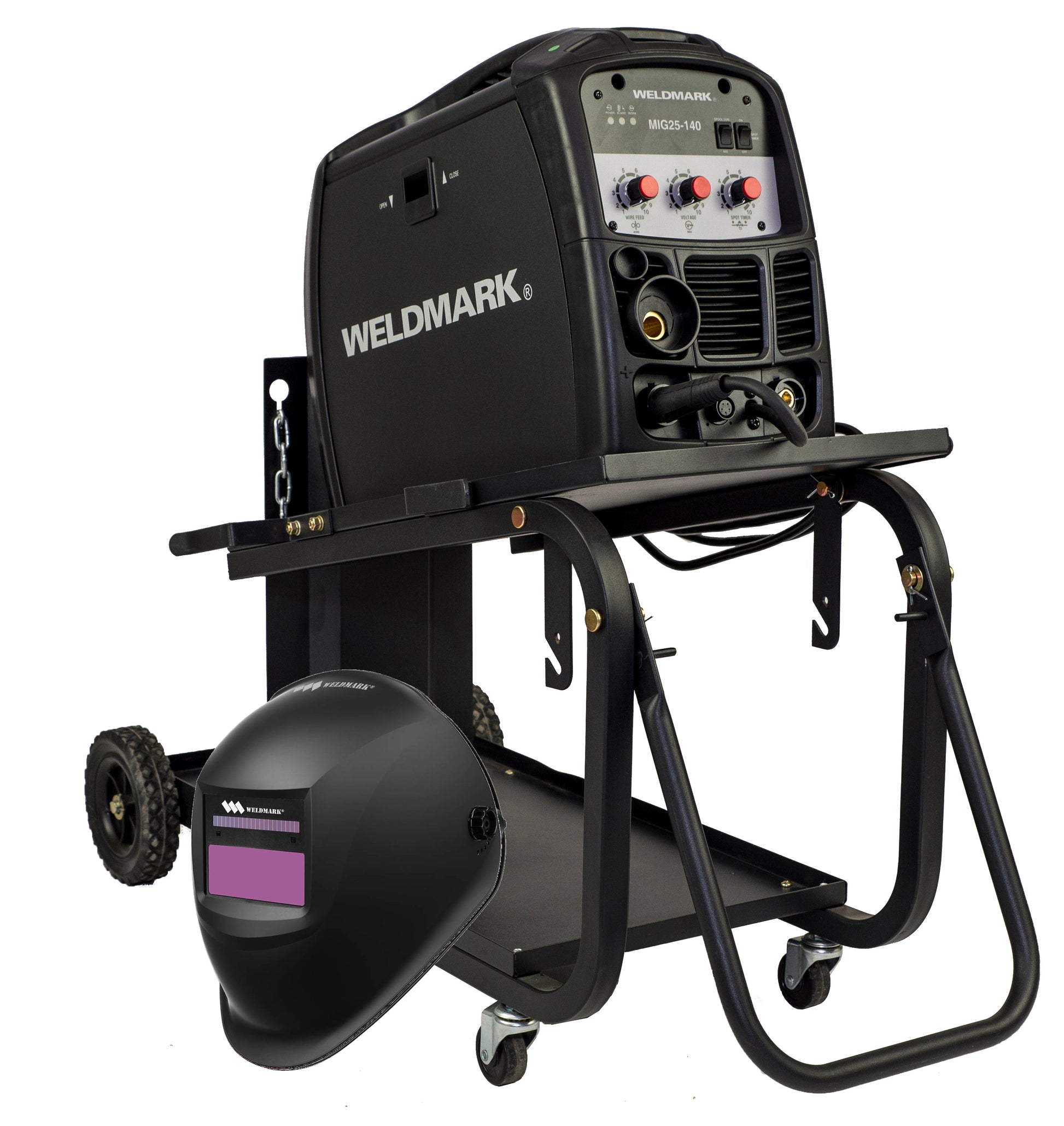 WELDMARK MIG KIT, INCLUDES MIG25-140 MAC (WEM-MIG KIT-BLK)