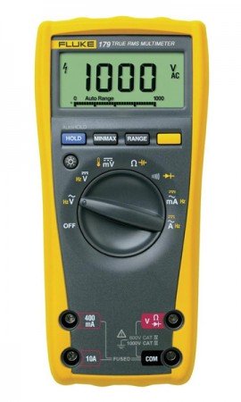 Fluke 179 True RMS Digital Multimeter with built-in thermometer
