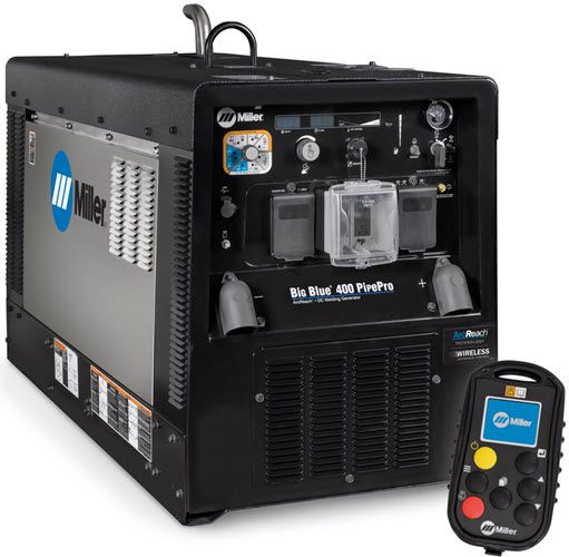 Miller SS Big Blue 400 Pipe Pro With Wireless Interface Control - 907806